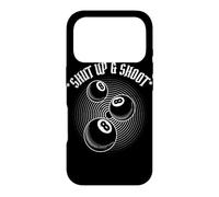 Custodia per iPhone 17 Pro 8 Ball Pool Player Shut Up and Shoot Billiards Gift