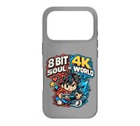 Custodia per iPhone 17 Pro 8 Bit Soul in 4K World Retro Gamer Collective Studio