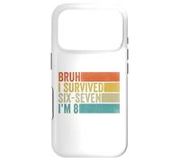 Custodia per iPhone 17 Pro 8° Compleanno Sei Sette Ragazzo Io Sono 8 Anni Bruh 6 7 Bday Kids