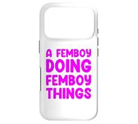 Custodia per iPhone 17 Pro A Femboy Doing Femboy Things