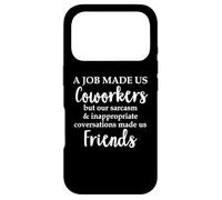 Custodia per iPhone 17 Pro A Job Made Us Coworkers But Our Sarcasm Made Us Friends Work