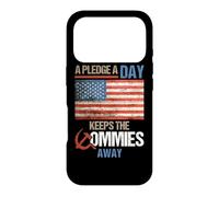 Custodia per iPhone 17 Pro A Pledge A Day Keeps The Commies Away American Flag America