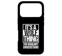 Custodia per iPhone 17 Pro A Wolf Thing You Wouldn't Understand Surname Family Name
