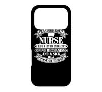Custodia per iPhone 17 Pro Abbigliamento da infermiera correttivo - Design divertente per infermieri