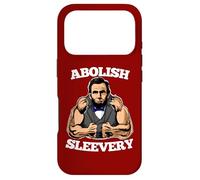 Custodia per iPhone 17 Pro Abraham Lincoln Abolish the Sleevery