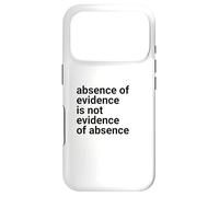 Custodia per iPhone 17 Pro Absence of Evidence Scientific Method and Religious Design