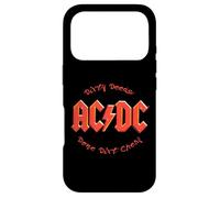 Custodia per iPhone 17 Pro AC/DC Dirty Deeds Done Dirt Testo script economico