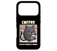Custodia per iPhone 17 Pro Accogliente caffè misterioso perché l'omicidio è sbagliato