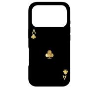 Custodia per iPhone 17 Pro Ace of Clubs - Carte da poker per blackjack
