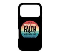Custodia per iPhone 17 Pro Active Faith Can Move Mountains Christian Men Women Kids