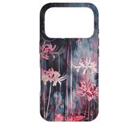 Custodia per iPhone 17 Pro Acuarela Pintura Japones Araña Lirios