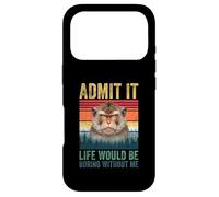 Custodia per iPhone 17 Pro Admit It Life Would Be Boring Without Me Longtailed Macaques