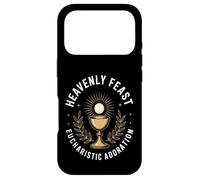 Custodia per iPhone 17 Pro Adorazione Eucaristica Calice Cattolico Prima Comunione