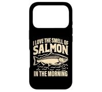 Custodia per iPhone 17 Pro Adoro l'odore del salmone nella pesca al salmone del mattino