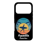 Custodia per iPhone 17 Pro Aguadilla Puerto Rico Surfer Vintage Tramonto