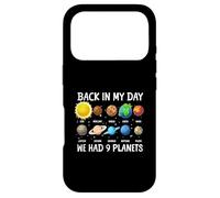 Custodia per iPhone 17 Pro Ai miei giorni avevamo 9 pianeti Pluto Astronomy Space
