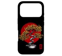 Custodia per iPhone 17 Pro Albero dei Bonsai giapponese Enso Zen Circle retrò