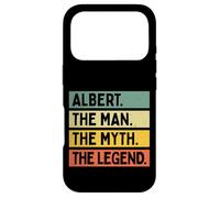 Custodia per iPhone 17 Pro Albert The Man The Myth The Legend Citazione personalizzata divertente
