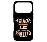 Custodia per iPhone 17 Pro Alex Alessandro Idea Regalo Nome Personalizzato Divertente