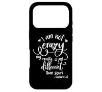 Custodia per iPhone 17 Pro Alice nel paese delle meraviglie La mia realtà è diversa Inspirational