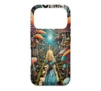 Custodia per iPhone 17 Pro Alice nel Paese delle Meraviglie Trippy Funghi Foresta Sentiero