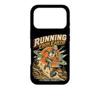 Custodia per iPhone 17 Pro Alieno in fuga dalla Terra: avventura sci-fi divertente