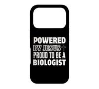 Custodia per iPhone 17 Pro Alimentato da Gesù Orgoglioso di essere Biologo Cristiano
