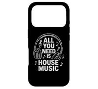 Custodia per iPhone 17 Pro All You Need Is House Music | Musica House Vintage