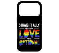 Custodia per iPhone 17 Pro Alleato etero perché l'amore non è facoltativo