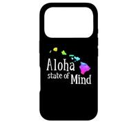 Custodia per iPhone 17 Pro Aloha State of Mind Hawaiian Island Catena Arcobaleno