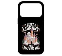 Custodia per iPhone 17 Pro Amante dei libri Ho costruito una biblioteca e mi sono trasferito