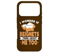 Custodia per iPhone 17 Pro Amante di New Orleans Mi chiedo se anche i beignets pensano a me