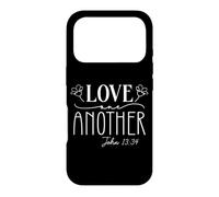 Custodia per iPhone 17 Pro Amatevi gli uni gli altri - Giovanni 13:34 Design Ispiratore
