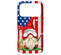 Custodia per iPhone 17 Pro American Flag Golf Gnome For Women And Men Patriotic Golf