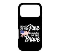 Custodia per iPhone 17 Pro American USA Free and Brave 4 luglio
