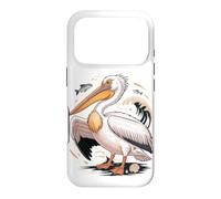 Custodia per iPhone 17 Pro American White Pelican Sea Bird Birder