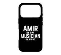 Custodia per iPhone 17 Pro Amir Musicista Halloween Costume Gen Z Millennial Amir Song
