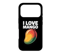 Custodia per iPhone 17 Pro Amo il mango, frutta tropicale, motivo Passion