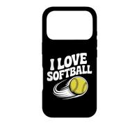 Custodia per iPhone 17 Pro Amo il softball Passion Ball Dynamic Motion