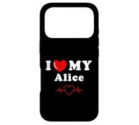 Custodia per iPhone 17 Pro Amo la mia Alice che fa le cose di Alice