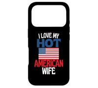 Custodia per iPhone 17 Pro Amo la mia calda moglie americana divertente relazione americana