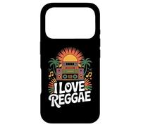 Custodia per iPhone 17 Pro Amo la musica reggae Tropical Boombox