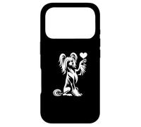 Custodia per iPhone 17 Pro Amore disegno grafico del cuore della zampa del cane