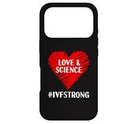 Custodia per iPhone 17 Pro Amore e scienza IVF Forte recupero dell'uovo Infertilità dell'embrione