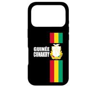 Custodia per iPhone 17 Pro Amore Guinea Guinée Conakry Con Emblema Guinéen