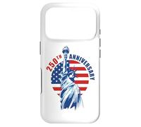 Custodia per iPhone 17 Pro An Amazing 250 Years 1776-2026 Birthday American (White)