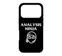 Custodia per iPhone 17 Pro Analisi Ninja Funny Data Analista Finanziario Commerciale Scherzo