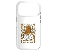 Custodia per iPhone 17 Pro Anansi il ragno Storie Folklore di imbroglioni dell'Africa occidentale