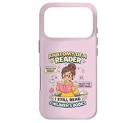Custodia per iPhone 17 Pro Anatomia di un lettore Amante del libro Leggere libri per bambini