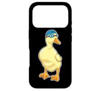 Custodia per iPhone 17 Pro Anatra Nuoto Occhialini da nuoto Estate